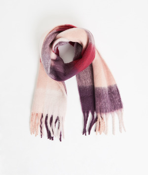 Echarpe carreaux femme VIOLET