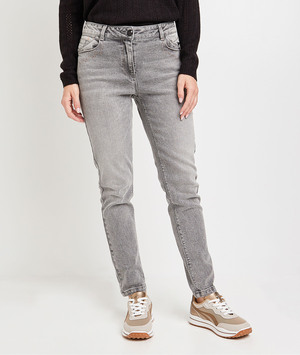 Jean Sydney boyfriend femme GREY