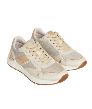 Baskets style running irisées BEIGE