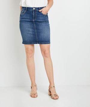 Jupe en jean droite femme RINSE