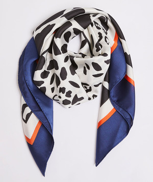 Foulard carré imprimé léopard femme LEOPARD