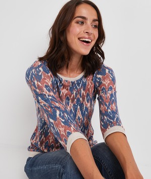 Tshirt fantaisie femme BLEU