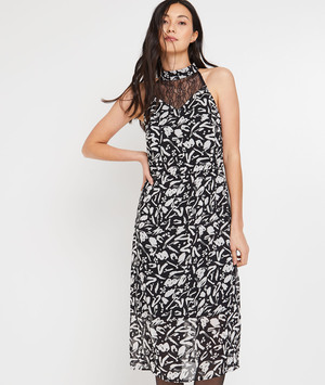 Robe longue à imprimé femme IMPRIME