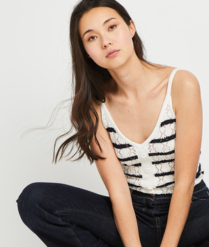 Débardeur en crochet femme MARINE
