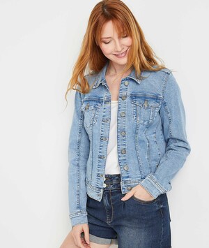 Veste en jean femme LIGHT STONE