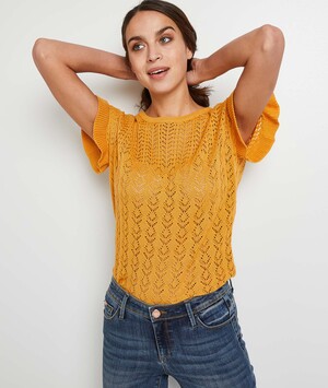 Pull ajouré femme SAFRAN