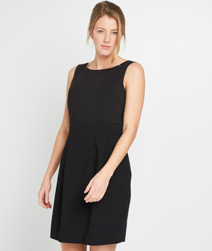 Robe structurée femme NOIR