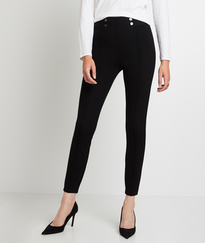 Pantalon legging femme NOIR