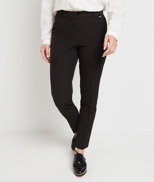 Pantalon cigarette femme NOIR