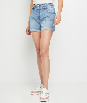 Short en jean femme LIGHT STONE