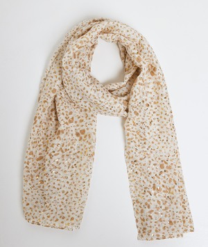 Etole imprimé animal femme BLANC