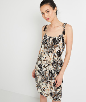 Robe longueur genoux femme BEIGE