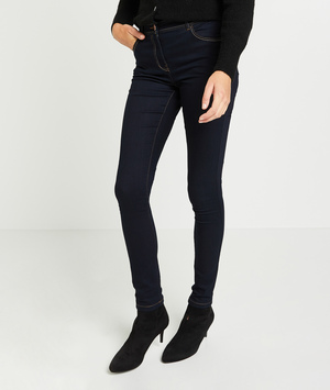 Jean skinny OXFORD femme BLUE BLACK