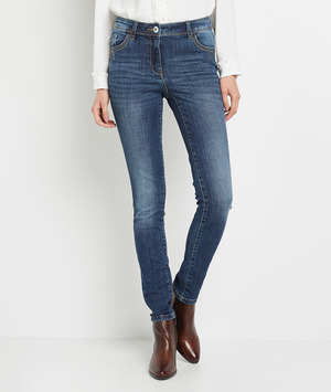 Jean slim push up RIO femme DARK STONE