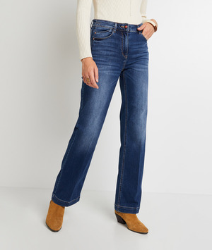 Jean flare taille haute BOHEME femme RINSE