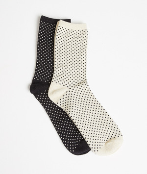 Lot de chaussettes mi hautes femme NOIR