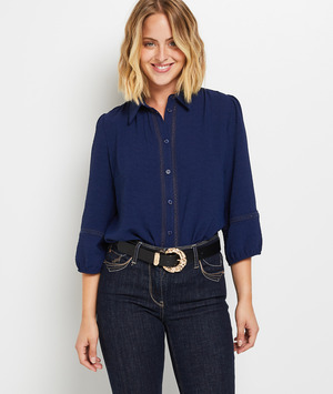 Chemise habillée femme MARINE