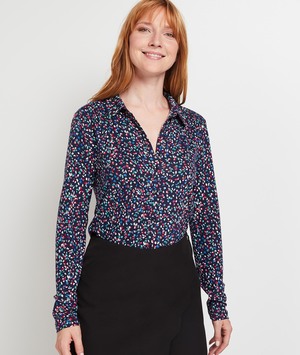 Chemisier en maille femme MARINE