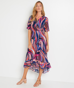 Robe longue femme MARINE