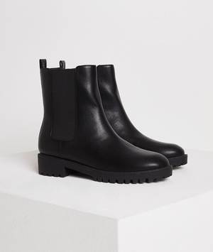 Bottine chelsea noires femme NOIR