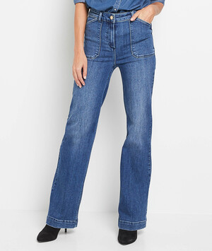 Jean flare GOA femme DARK STONE