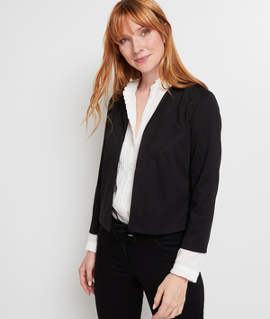 Boléro en maille femme NOIR