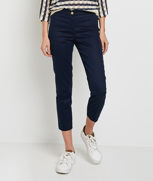 Pantalon raccourci femme MARINE