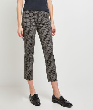 Pantalon raccourci femme NOIR