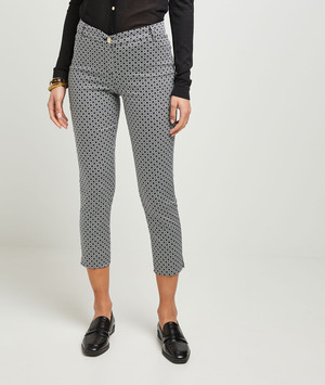 Pantalon raccourci femme MARINE