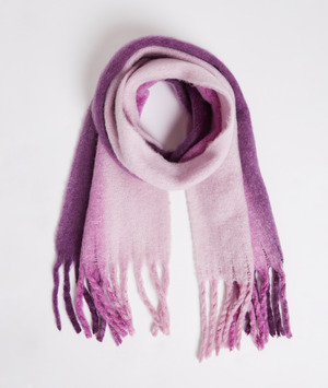 Echarpe avec dégradé violet femme VIOLET