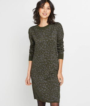 Robe pull femme KAKI