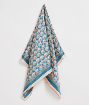 Foulard en soie femme ROSE