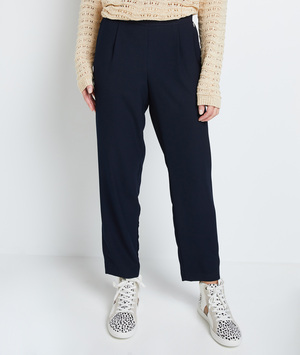 Pantalon fluide femme BLEU