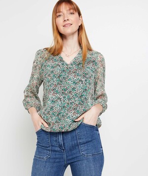 Blouse imprimée femme IMPRIME