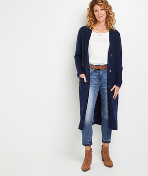 Gilet long femme MARINE