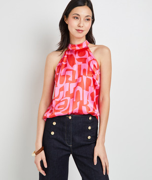 Top imprimé femme ROSE