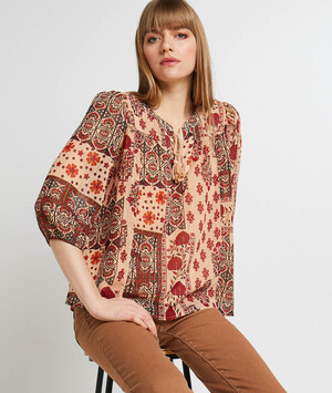 Blouse imprimée femme IMPRIME