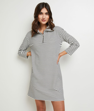 Robe rayée femme ECRU