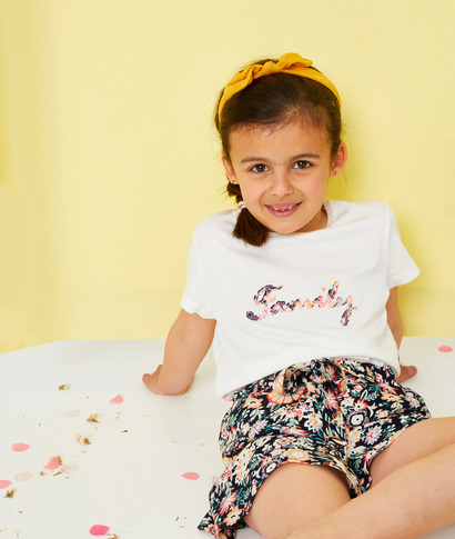 Short fluide imprimé enfant MARINE
