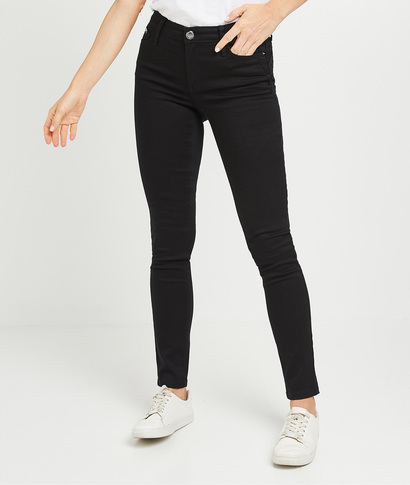 Jean RIO slim push up femme NOIR