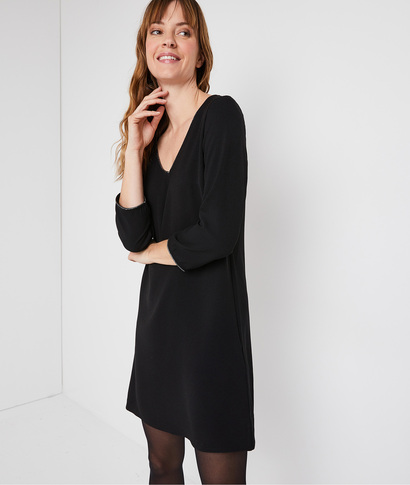 Robe noire femme NOIR