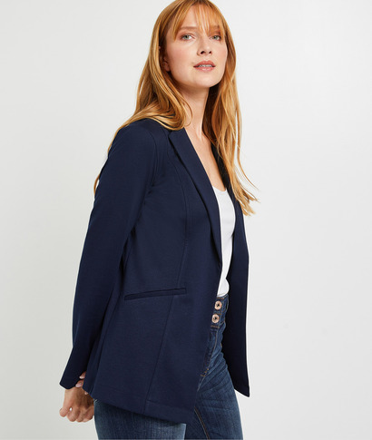 Veste blazer bleu marine femme MARINE