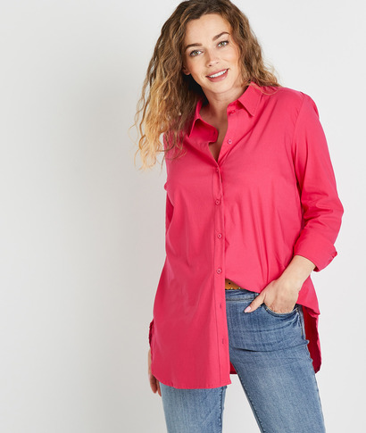 Chemise oversize femme ROSE