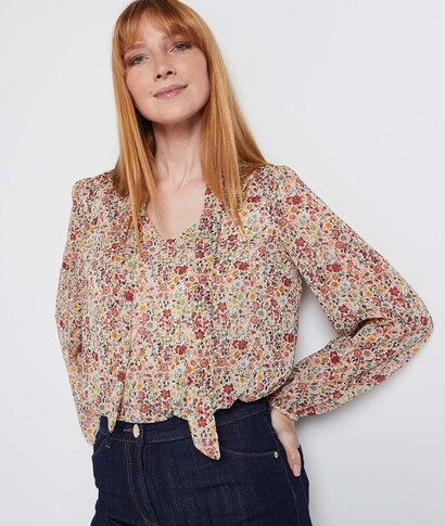 Blouse imprimée femme IMPRIME