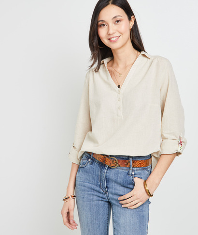 Blouse femme BEIGE