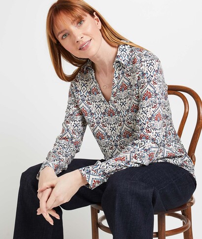 Blouse imprimée femme IMPRIME