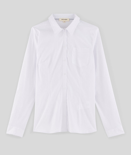 Chemise blanche manches longues ECRU