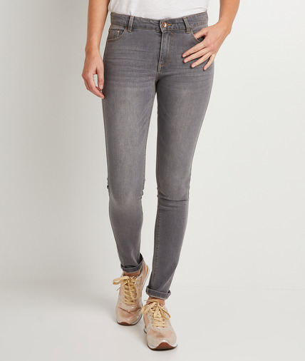Jean LONDON slim femme GRIS