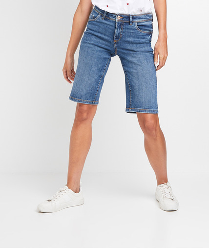 Bermuda en jean femme STONE