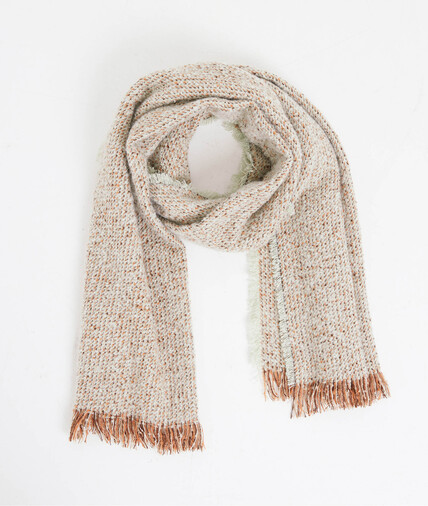 Echarpe mouchetée femme MULTICOLORE